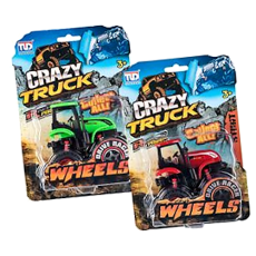 Monster Friction Farm Jeep - 10cm